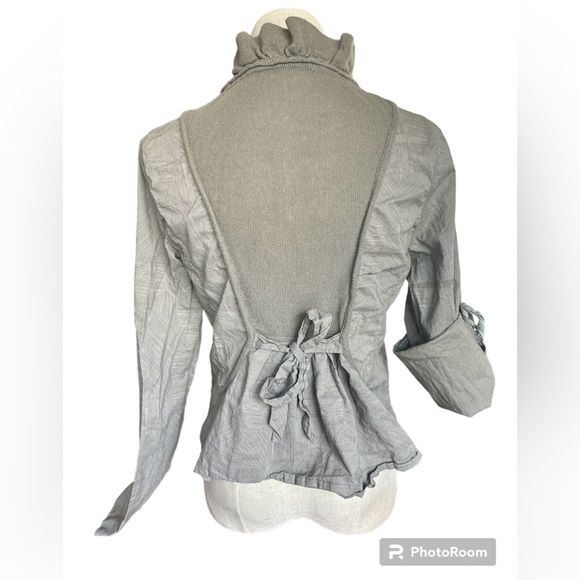 Vitrin Design Casual Roll Up Sleeve Blazer for Women’s - Picture 2 of 6